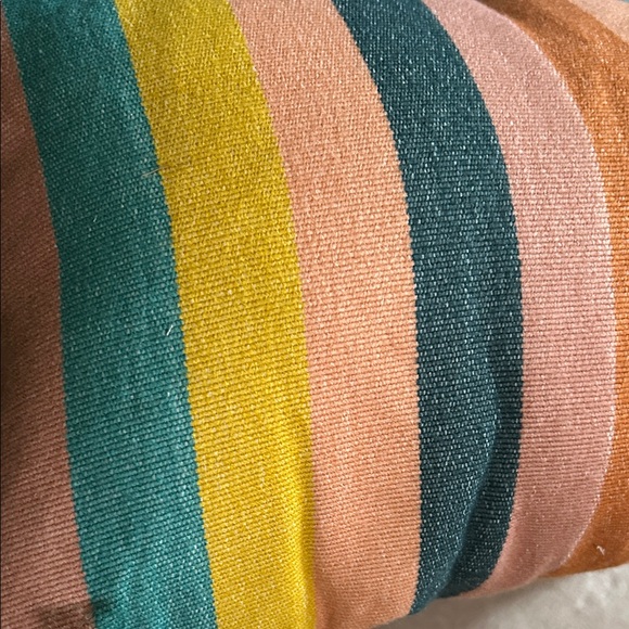 Opalhouse Jungalow 14” x 36” Multicolor Striped Lumbar Pillow - Picture 3 of 6